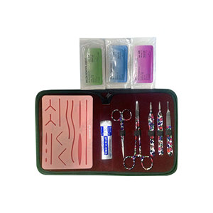 Dissecting Tools Durable Suture <b>Kit</b> Professional Medic Instrument Medical Students <b>Suturing</b> <b>Kit</b> Includes Suture Practice Pad - Product Image 1