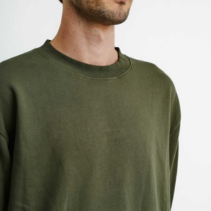 Pull en molleton à col rond pour homme, manches longues, coupe oversize, nouveau style, uni, sweat-shirt, meilleur fournisseur - Product Image 3