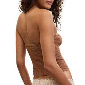 Women's Slim Fit <b>Crop</b> Tank <b>Top</b> Racerback Padded Bandeau Sports Bra High <b>Support</b> Lace Breathable - Product Image 1