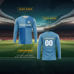 Camiseta de Manga Larga para Hombre, Sublimada, de Alta Calidad, Tejida, 100% Poliéster, Ecológica y Transpirable, Estilo Urbano, Verano - Product Image 4