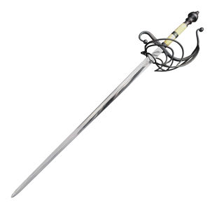 Espada Vikinga Personalizable de Acero Inoxidable, Espada de Acero Real con Funda de Cuero, Espada de Acero Real, Espada de Damasco - Product Image 3