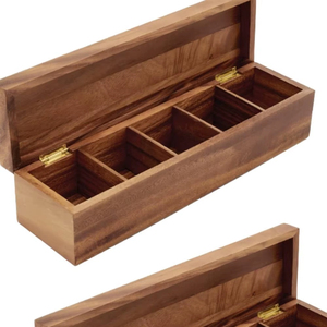 Rustic Handcrafted Spice <b>Box</b> with Drawers | Classic Apothecary Style | For Kitchen & Dining Handmade Collection - Product Image 1