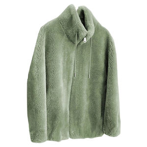New Women's Winter <b>Warm</b> Sherpa Long Coat Solid Full Super Soft Fleece Custom Casual Long Sleeve Sherpa <b>Jacket</b> For Women's - Product Image 1