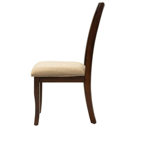 Silla de Comedor de Estilo Clásico Vintage sin Brazos para Muebles de Comedor y Estructura de Madera de Teca Premium - Product Image 3