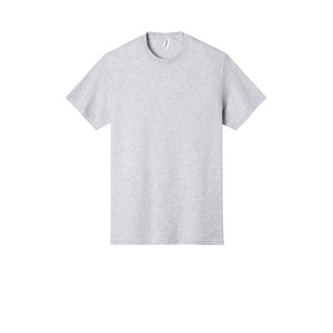 เสื้อยืดขายส่งแบบยูนิเซ็กซ์ ผ้าฝ้าย 100% เสื้อเปล่า พิมพ์โลโก้ตามสั่ง สั่งซื้อจำนวนมาก ผู้ผลิตเสื้อผ้าแบรนด์ส่วนตัว จัดส่งแบบ DDP - Product Image 1