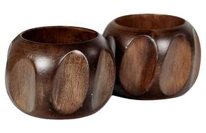 Handcrafted <b>Wooden</b> <b>Napkin</b> <b>Ring</b> Designed For Elegant Dining Table Decor Formal Events And Home Use - Product Image 3