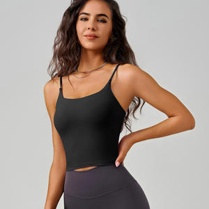 Women's <b>White</b> Canvas Nonwoven Solid Zipper Closure Strapless Bandeau <b>Tube</b> <b>Top</b> Slim-Fit Sleeveless Gym <b>Top</b> - Product Image 2