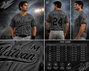 Trending 2026 Men's Baseball Jersey Short Sleeve <b>Button</b> Front Polyester Breathable Anti-Bacterial Custom Logo Team Name Print 24 - Product Image 6