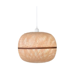 Lampe en rotin vietnamien, luminaire tissé naturel pour la décoration intérieure et les entreprises hôtelières - Product Image 3