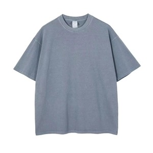 เสื้อยืดแขนสั้นผู้ชาย ระบายอากาศได้ดี เป็นมิตรกับสิ่งแวดล้อม สำหรับวัยรุ่นและผู้ใหญ่ สไตล์ลำลอง แห้งเร็ว ทรงปกติ ผลิตจากผ้าโพลีเอสเตอร์/คอตตอนผสม - Product Image 5