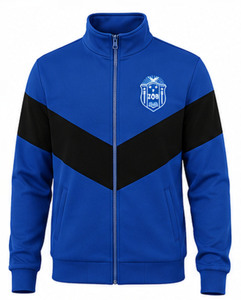Custom OEM Winter Standard Fleece Windproof Anti-Bacterial Bomber <b>Jackets</b> Zeta Phi Beta Windbreaker Greek Sorority V-neck Hooded - Product Image 1