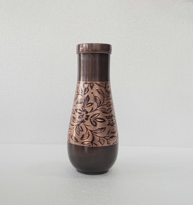 <b>Flat</b> Bottom Copper <b>Water</b> <b>Bottle</b> Modern Style Copper <b>Water</b> <b>Bottle</b> Solid Color Copper <b>Water</b> <b>Bottle</b> Custom Factory Copper <b>Bottle</b> - Product Image 1