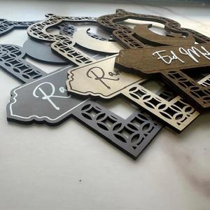 Décoration en bois Ramadan Mubarak, Décoration murale Eid Mubarak, Décoration murale islamique, Décoration en bois pour le Ramadan, Décoration de maison Eid Mubarak - Product Image 1