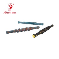 Bâton de massage sportif ANCORE avec accessoires pour la santé et la relaxation, avec plusieurs rouleaux à boutons, modèle MGS012 TW, origine MOQ 300