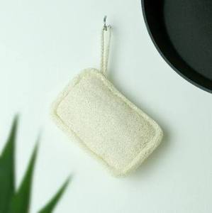 Esponja de Cocina de Fibra Vegetal Natural OEM, Estropajo Vegano, Ecológico, Biodegradable, Herramienta de Limpieza al por Mayor - Product Image 6