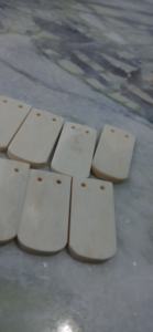 Pendentif en os sculpté Vintage de grande qualité, 1 pièce, sautoir en nœud papillon, sculpté, prix de gros - Product Image 5