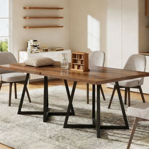 Tavolo da Pranzo Moderno in Pietra Rettangolare per Casa e Villa - Product Image 5