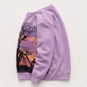 Pull-over tricoté décontracté pour femme, confortable pour l'hiver, avec motif d'arbre attrayant, à prix abordable, personnalisable - Product Image 3