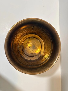 Durable Eco-Friendly Gold Metal Hammered Modern Customized Round Flower <b>Pot</b> Planter Vase Plant <b>Stand</b> for Indoor Home Decoration - Product Image 4