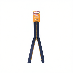 Cerniere in metallo blu navy da 30 cm per cucito e artigianato - Product Image 1