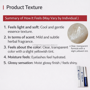 Suero para el Crecimiento de Pestañas Negras 8ml Cosmético Coreano OEM/ODM Marca Privada Personalizada - Product Image 3