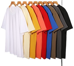 เสื้อยืดแขนสั้นทรงโอเวอร์ไซส์ผ้าคอตตอนหนา 260GSM ปักโลโก้ตามสั่ง ผลิตในโรงงานบังกลาเทศ ราคาโรงงาน รับผลิตแบบ OEM - Product Image 1