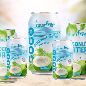 Interfresh dừa nước 500ml nhãn hiệu riêng OEM ODM dịch vụ xuất khẩu từ Việt Nam chất lượng cao mẫu miễn phí thiết kế miễn phí - Product Image 4