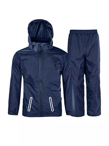Rain Suit Durable Outdoor Rain Suit Breathable Waterproof Jacket Pants Design OEM Bulk Supply - Product Image 3