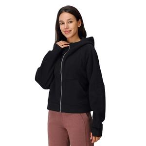 เสื้อฮู้ดซิปเต็มตัวทรงปกติสำหรับผู้ชายรุ่นใหม่ สำหรับฤดูใบไม้ร่วงและฤดูหนาว เหมาะสำหรับโยคะ ฟิตเนส วิ่งจ๊อกกิ้ง ชุดวอร์มลำลอง - Product Image 6