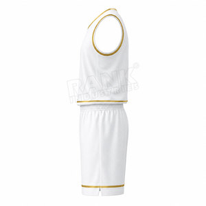 Tenues de basketball personnalisées en gros – Ensemble sportif pour équipe – Maillot de basketball le plus vendu à prix abordable - Product Image 3