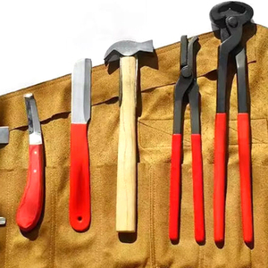Kit de Herrador con Bolsa de Herramientas, Incluye Todo el Equipo de Herrador, Herramientas Portátiles Ligeras de Acero Inoxidable, Kit de Herrador a Precio Económico - Product Image 6