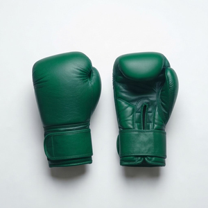 Guantes de Boxeo de Cuero Genuino Personalizados al por Mayor, Logotipo y Colores Personalizados, Equipo Profesional para Entrenamiento y Combate YM-BG-131 - Product Image 1