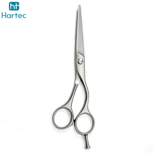 Tijeras de Barbero de Acero Inoxidable Templado con Acabado Mate, Mango Desplazado, Tijeras para Cortar Cabello con Logotipo Personalizado - Product Image 2