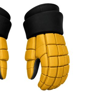 Guantes de Hockey Duraderos para Jugadores, Guantes Deportivos Acolchados con Protección para Muñeca, Dedos y Manos para Entrenamiento y Práctica - Product Image 2