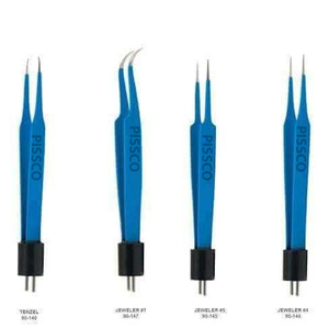 Bipolar Forceps 150mm Straight 150mm Disposable Bipolar Forceps Single Use Bipolar Forceps Sterile Bipolar Forceps 4 PCS - Product Image 1