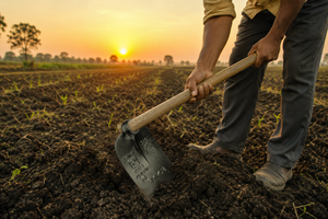 Herramienta Agrícola Resistente Sunimp West India Hoe de 1.6 kg para Cultivo de Suelo, Deshierbe, Excavación y Aplicaciones de Jardinería - Product Image 2