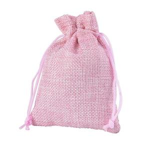 Handmade Jute Return Gift <b>Pouches</b> – Rustic <b>Drawstring</b> Gift Bags for Wedding, Festival and Party Favors - Product Image 4