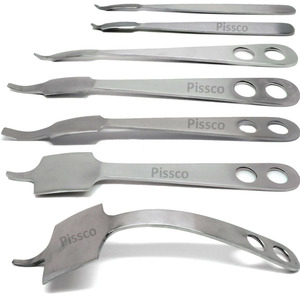 Juego de Retractores Ortopédicos PISSCO, Retractores Quirúrgicos Ortopédicos, Juego de Retractores para Cirugía Ósea, Juego de Retractores para Cirugía de Cadera, 7 Piezas - Product Image 1