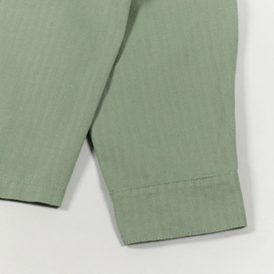 Custom <b>Canvas</b> Cotton Workwear <b>Jacket</b> with Front Patch Pockets Waterproof & Breathable Eco-friendly High Street Style for <b>Men</b> - Product Image 5
