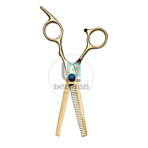 Ciseaux à effiler en acier inoxydable en stock, nouvelle arrivée, poignée antidérapante, qualité supérieure, pour la coupe de cheveux, barbier, durables - Product Image 2