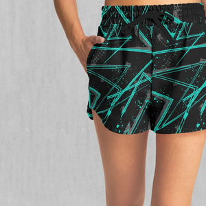 Shorts de sport personnalisés pour femmes, sublimation, séchage rapide, entraînement athlétique, course à pied, gym, fitness, fabricant OEM ODM - Product Image 5