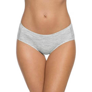 Tangas de punto suave de poliéster/algodón para mujer, de tiro medio, sin costuras, transpirables, de secado rápido, ligeras, lisas y cómodas para el día a día. - Product Image 1