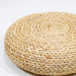 Cojín de Jacinto de Agua, Hecho en Vietnam, Materiales Naturales, Producto Artesanal, Modelo Comehome SD10697A-1NA - Product Image 6