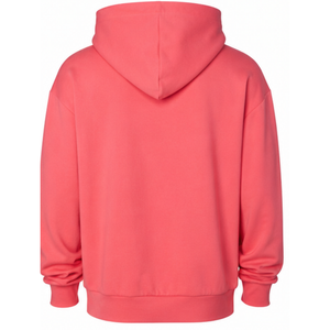 Sudadera con Capucha para Hombre, 280 g/m², Peso Medio, Color Sandía, Felpa de Algodón Premium, Ropa Casual Urbana, Logotipo Personalizado, OEM, ODM - Product Image 2