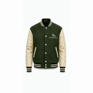 Custom Baseball <b>Jacket</b> Wool Body <b>Leather</b> Sleeve Chenille Letterman <b>Jacket</b> Embroidered Team Wholesale Varsity Letterman <b>Jacket</b> - Product Image 2