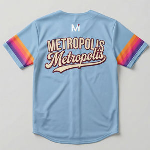 Camiseta de Béisbol Personalizada, Uniforme Deportivo Transpirable, Diseño con Transferencia de Calor, Calidad Profesional, Tendencia en EE. UU. y Europa, MALUZA INDUSTRIES, Manga Corta - Product Image 3