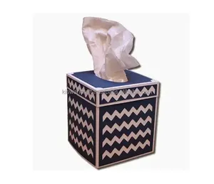 Caja de pañuelos cuadrada duradera ecológica de nuevo diseño con colores personalizados para el hogar, oficina, Hotel, restaurantes, Decoración de mesa - Product Image 5