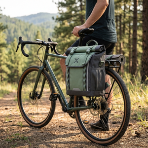 Bolsa de Bicicleta Impermeable X Sports City X Rider de 25L, Portaequipajes Trasero, Cierre de Cremallera de Nailon 600D, Ajuste Universal OEM ODM - Product Image 4