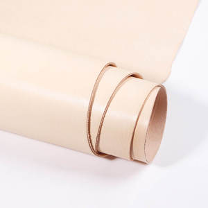 Full Grain Genuine Leather Fabric Vintage Cowhide Real Natural Vegetable Tanned Leather for Bags Shoes Handbag - Product Image 2