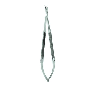 Premium 7-Inch <b>Micro</b> Scissors for Precision Plastic Surgery Golf Ball Handle with Curved Stainless Steel Blade <b>Machine</b> Driven - Product Image 6